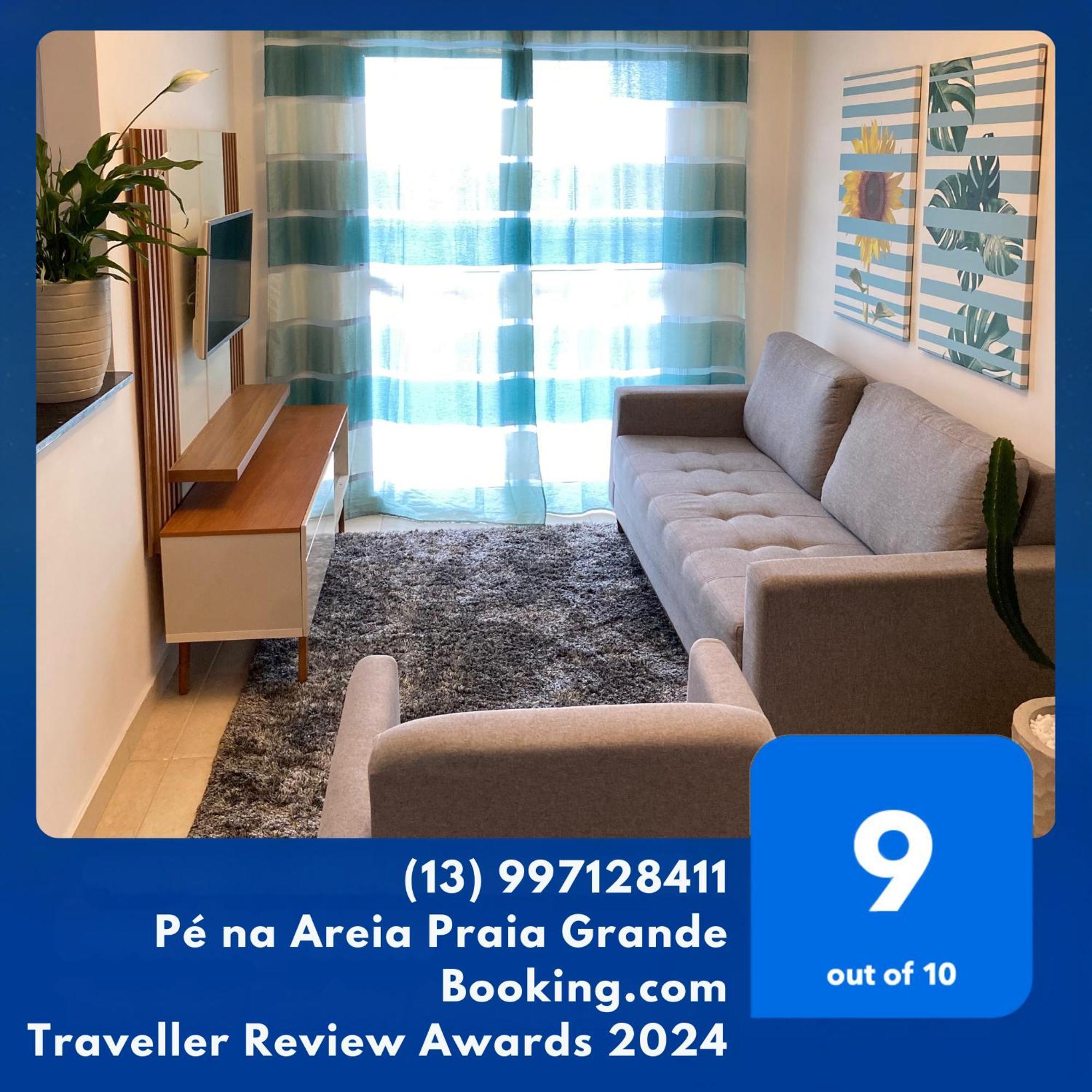 Pe Na Areia Do Caicara Ii Apartment Praia Grande (Santos)